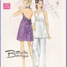 CUT Vintage Butterick Sewing Pattern 5512 Size 10 Misses' Halter Dress Empire Bodice Flared Pants