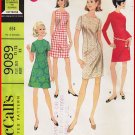 CUT Vintage McCall's Sewing Pattern 9089 Sz 11/12 Junior Teen Girls' Dress Classy Sheath Knee Length