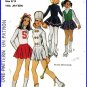 CUT Vintage Simplicity Sewing Pattern 5111 Size 9/10 Teens' Cheerleader Skating Outfit Skirt Vest