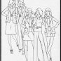 CUT Vintage Butterick Sewing Pattern 6508 Size 10 Misses' 70s Career Suit Blouse Pants Jacket Shorts