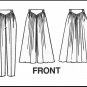 McCall's Sewing Pattern 4680 Size 12 Misses' Retro Tapered Pleated Pants Culottes Skirt Yoke Elastic