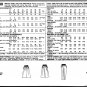 McCall's Sewing Pattern 4680 Size 12 Misses' Retro Tapered Pleated Pants Culottes Skirt Yoke Elastic