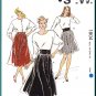 Vintage Kwik Sew Sewing Pattern 1804 Sz XS-XL Misses' Gathered Skirts Retro 80s Bubblegum Waistband