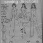 Vintage Simplicity Sewing Pattern 5212 Size 14 Misses' Blazer Collar Welt Pockets Bias Skirt Pants