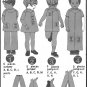Vintage Simplicity Sewing Pattern 9640 Sz 4 Toddlers' Boys' Girls Coordinates Jumpsuit Jumper Pants