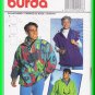 Burda Sewing Pattern 4203 One Sz Men's Women's Unisex Fleece Pullover Jacket Vest Casual Sporty Fun
