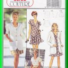 Burda Sewing Pattern 4499 Size 10-20 Misses' Chic Elegant Coordinates Jacket Top Pantskirt Skort