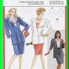 Burda Sewing Pattern 5366 Size 10-18 Misses' Skirt Suit Coordinates Long Short Sleeve Jacket Skirt