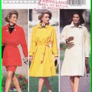 Butterick Sewing Pattern 6355 Size 6-10 Misses' Trench Coats Slim Pencil Skirt Trapeze Swing Coat