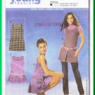 Burda 8123 Sewing Pattern Sz 6-18 Misses' Tunic Dress Mod 60s GoGo Scooter Dress Jumper Pleats Retro