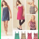 Simplicity 3882 Sewing Pattern Size 14-22 Misses' Knit Dress Top Bubble Dress Gathers Empire Bodice