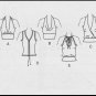 Vogue 2563 Sewing Pattern Sz 8-12 Misses' Halter Tops Fitted Sexy Glamorous Drape Front Gathers Chic