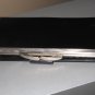 Vintage Black Leather Pocketbook Checkbook by Birks Retro Ladylike Kisslock Wallet Coin Compartment