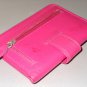 Bright Pink Leather Samsonite Wallet Fuchsia Pocketbook Bill Holder Classic Folio Style Soft Leather