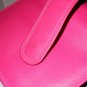 Bright Pink Leather Samsonite Wallet Fuchsia Pocketbook Bill Holder Classic Folio Style Soft Leather