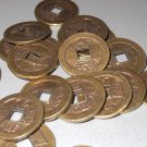 Antique Bronze Tone Metal Asian Chinese Coins Lot for Crafts Hobbies Clothing Accessories Sewing