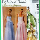 McCall's 9672 CUT Sewing Pattern Sz 12 Misses' Princess Bustier Evening Puffy Full Ballgown Skirt
