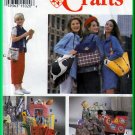 Simplicity 8852 CUT Sewing Pattern O/S Bags Purses Schoolbags Bookbag Shopper Tote Crafts Travel Bag