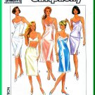 Simplicity 9374 CUT Sewing Pattern Sz Small Misses' Lingerie Undergarments Slips Full Half Camisole