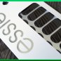 Essie Nail Polish Stickers A to Zebra Brown and Black Zebra Animal Print Fashion Pattern UV Cured