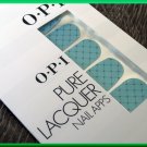 OPI Nail Polish Stickers Fishnet AP110 Sexy Blue Diamond Fashion Pattern Real Lacquer