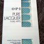 OPI Nail Polish Stickers Fishnet AP110 Sexy Blue Diamond Fashion Pattern Real Lacquer