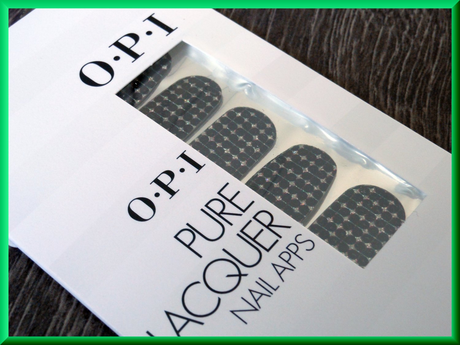 OPI Nail Polish Stickers Sequins AP109 Disco Glitter Diamond Sexy Pattern Real Lacquer