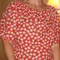 Peasant Blouse - Red