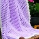 Lavendar Baby Afghan