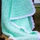 Pastel Green Baby Afghan