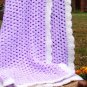 Lavendar Baby Afghan