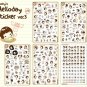 Hello Day Ver 3 - Sticker Set - kawaii overstock