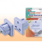 UK To US Adapter Plug SS-422 - Converts English Plug to American Plug UK To US Adapter Plug SS-422 - Converts English Plug to American Plug