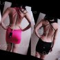 HOT PINK COWL NECK HALTER RUFFLE COCKTAIL EVENING MINI CLUBWEAR PARTY DRESS UK 8, 10, 12, US 4, 6, 8