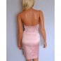 ELISE RYAN TOPSHOP BLACK PINK RUCHED RUFFLE PROM BODYCON BODY CON EVENING DRESS UK 10, US SIZE 6