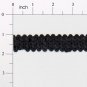 5 yards BLACK 7/8" Stretch Sequin Trim