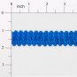 5 yards ROYAL BLUE 7/8" Stretch Sequin Trim
