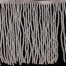 By the Yard 6.5" White Faux Pearl Beaded Fringe Lamps, Costumes, Crafts