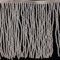 By the Yard 6.5" White Faux Pearl Beaded Fringe Lamps, Costumes, Crafts