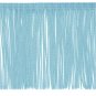 6" LIGHT BLUE Chainette Fabric Fringe Trim By the Yard