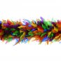 120 g gram gm 6ft RAINBOW MIX Chandelle Feather Boa Halloween Costume Mardi gras