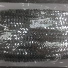 20 Yard Bolt-SILVER 7/8" Stretch Sequin Trim