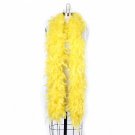 120 g gram gm 6ft YELLOW Chandelle Feather Boa Halloween Costume Mardi gras