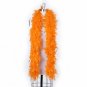 120 g gram gm Orange Chandelle Feather Boa Halloween Costume Mardi gras