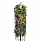 120 g gram gm 6ft MARDI GRAS MIX Chandelle Feather Boa Halloween Costume Mardi gras