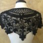Black Sequin and Beaded Shawl Bridal Wrap Shoulder Shrug
