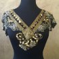 Silver Gold Sequin and Beaded Shawl Bridal Wrap Shoulder Shrug