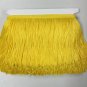 By the Yard-6" yellow Chainette Fabric Fringe Lampshade Lamp Costume Trim