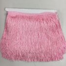 By the yard-6" light pink Chainette Fabric Fringe Lampshade Lamp Costume Trim