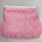 By the yard-6" light pink Chainette Fabric Fringe Lampshade Lamp Costume Trim